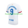 Fußballtrikots FC Barcelona LEWANDOWSKI 9 2023-2024 Kurzarm Auswärts-trikot kaufen